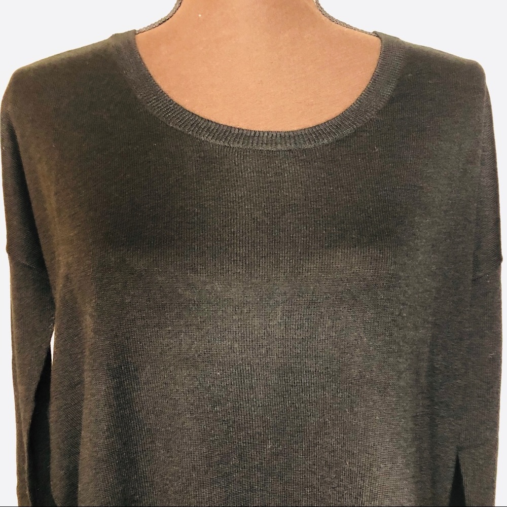 MADEWELL Southstar Wool Sweater True Black - Picture 4 of 7